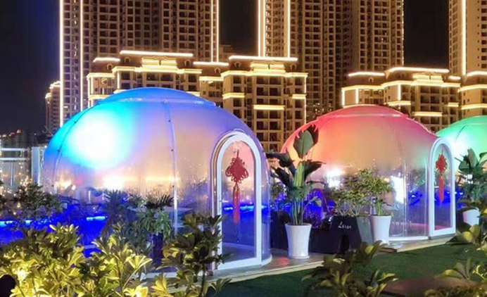 四川达州星空房酒店3.5米直径星空房