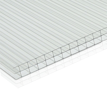 PC三层矩形阳光板